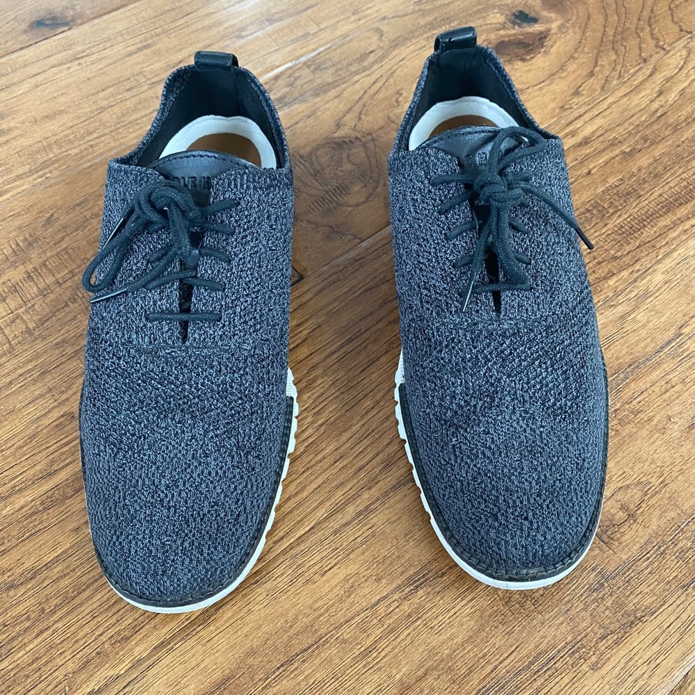 Cole Haan Zerogrand Charcoal Knit Shoe
